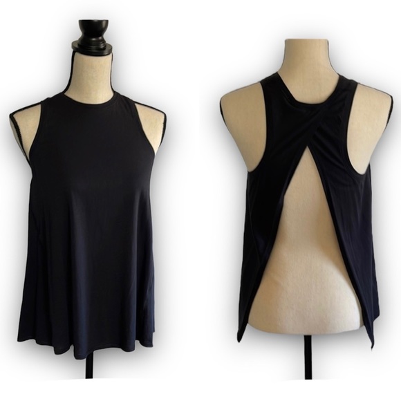 lululemon athletica Tops - Lululemon All Tied Up Tank Top 4/XS/S Black Tie Back Yoga Shirt